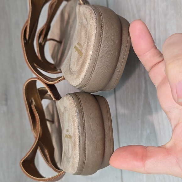 Cloudwalkers By Avenue Jackie Women's Leather Sandals Loop Toe Sz 11W - Picture 6 of 12